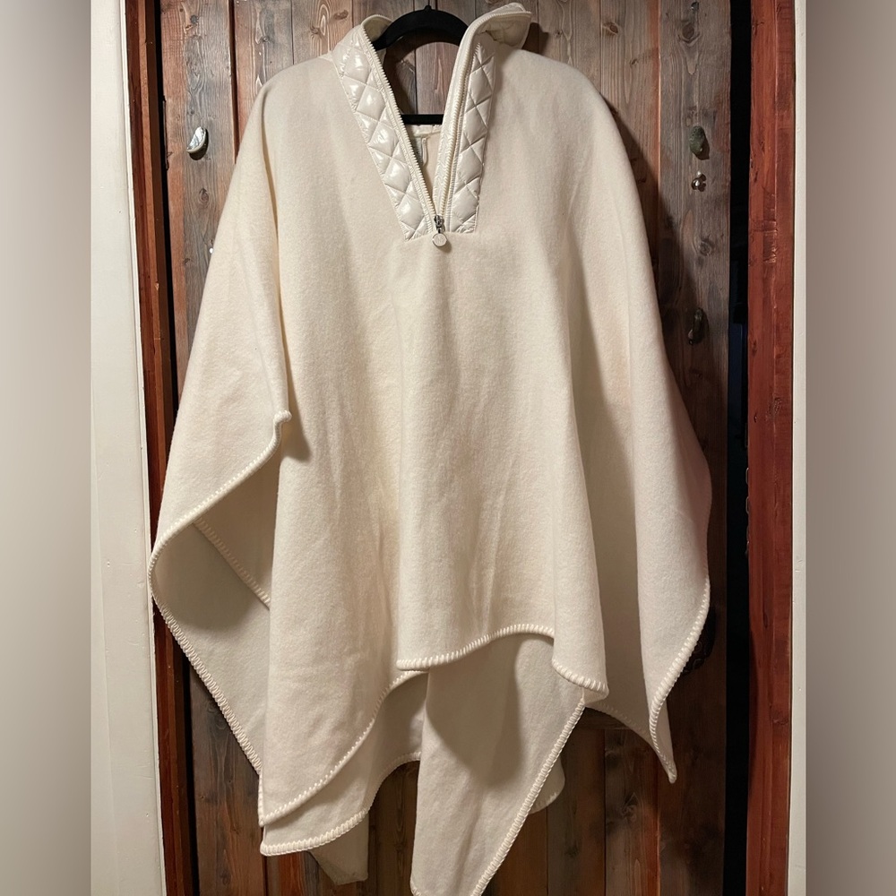 Authentic Moncler poncho sweater